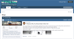 Desktop Screenshot of abonlineshop.com
